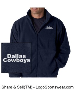 Dallas Cowboys Fans United - Jacket Design Zoom